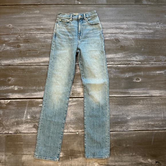 Madewell The '90s Straight Jean | size 24T - Picture 8 of 15